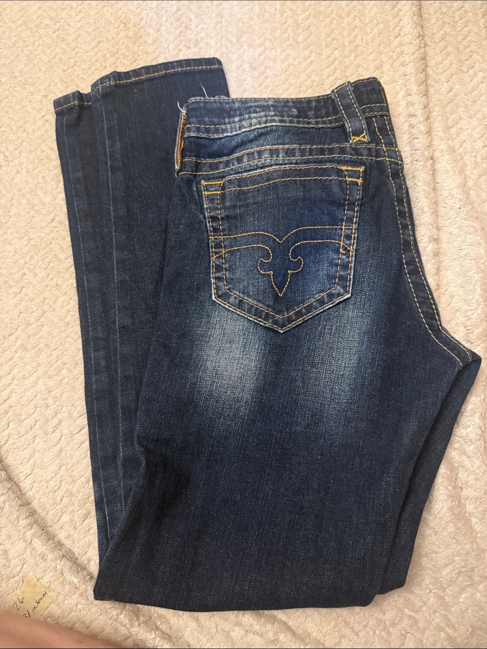 Rock Revival Women's Dark Blue Skinny Jeans